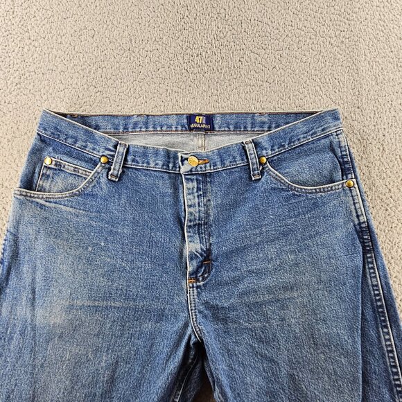 Wrangler Jeans Mens 36x30 Blue 47MWZ Cowboy Cut Rodeo Chore Rancher - Picture 3 of 15